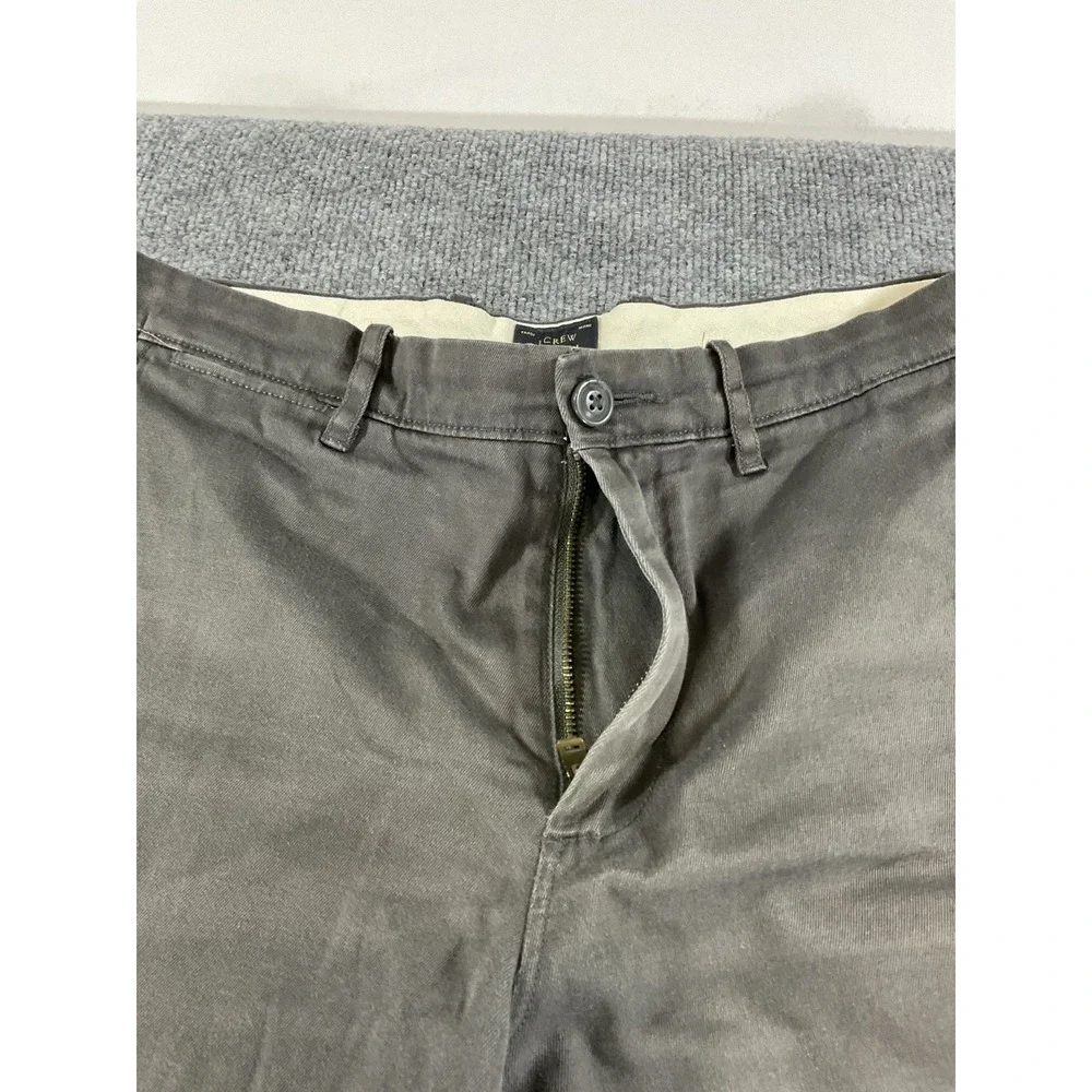 J Crew 770 Stretch Pants 32x32 Slim Fit Gray Chino Flat Front Casual Dress Men's